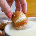 White cheddar beer cheese