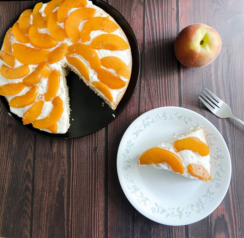 bourbon peach cake