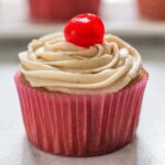 cherry vanilla coca-cola cupcake