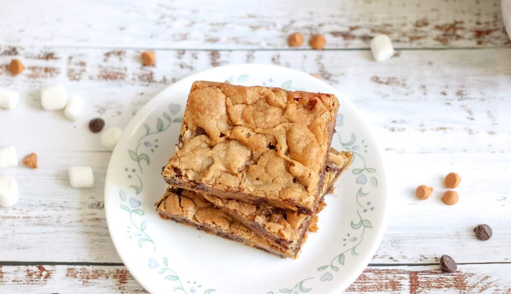 butterscotch marshmallow blondies
