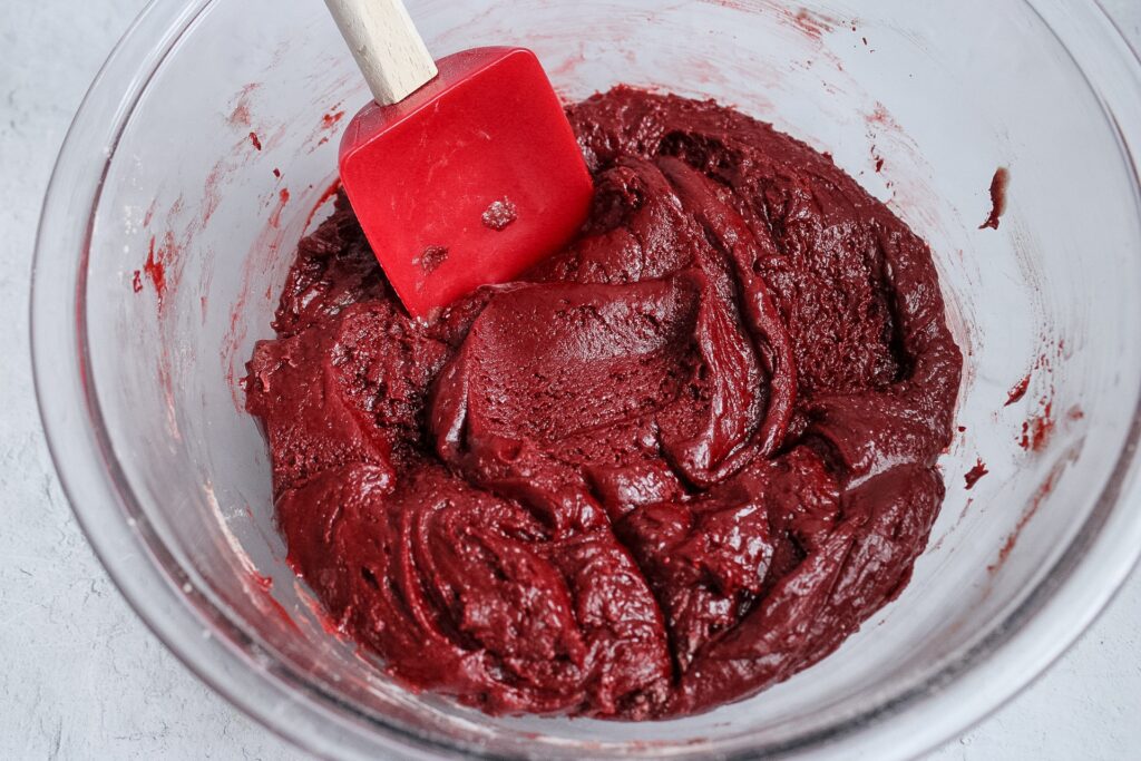 Red Velvet Cake Mix Cookie DIrections