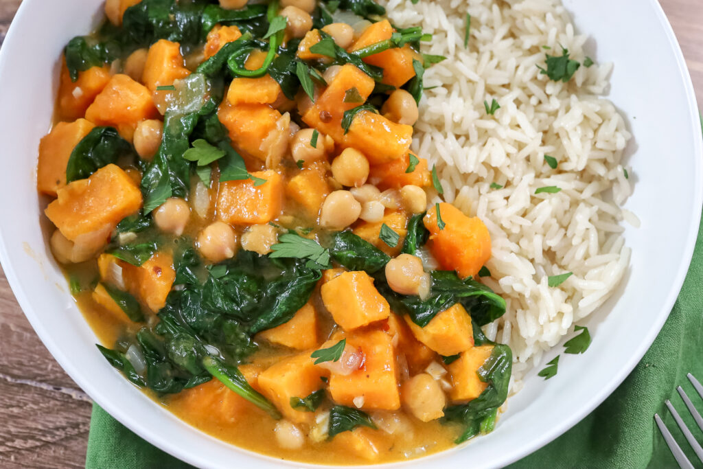 sweet potato chickpea
