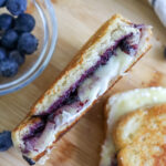 blueberry balsamic grilled cheese