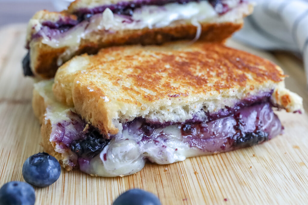 blueberry grilled cheese