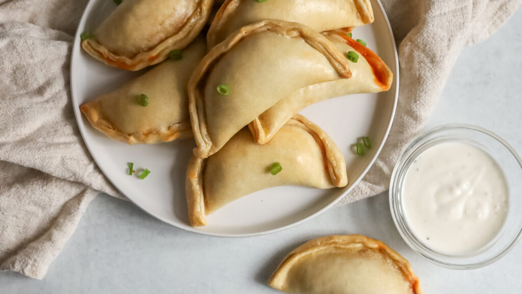 empanadas on a plate