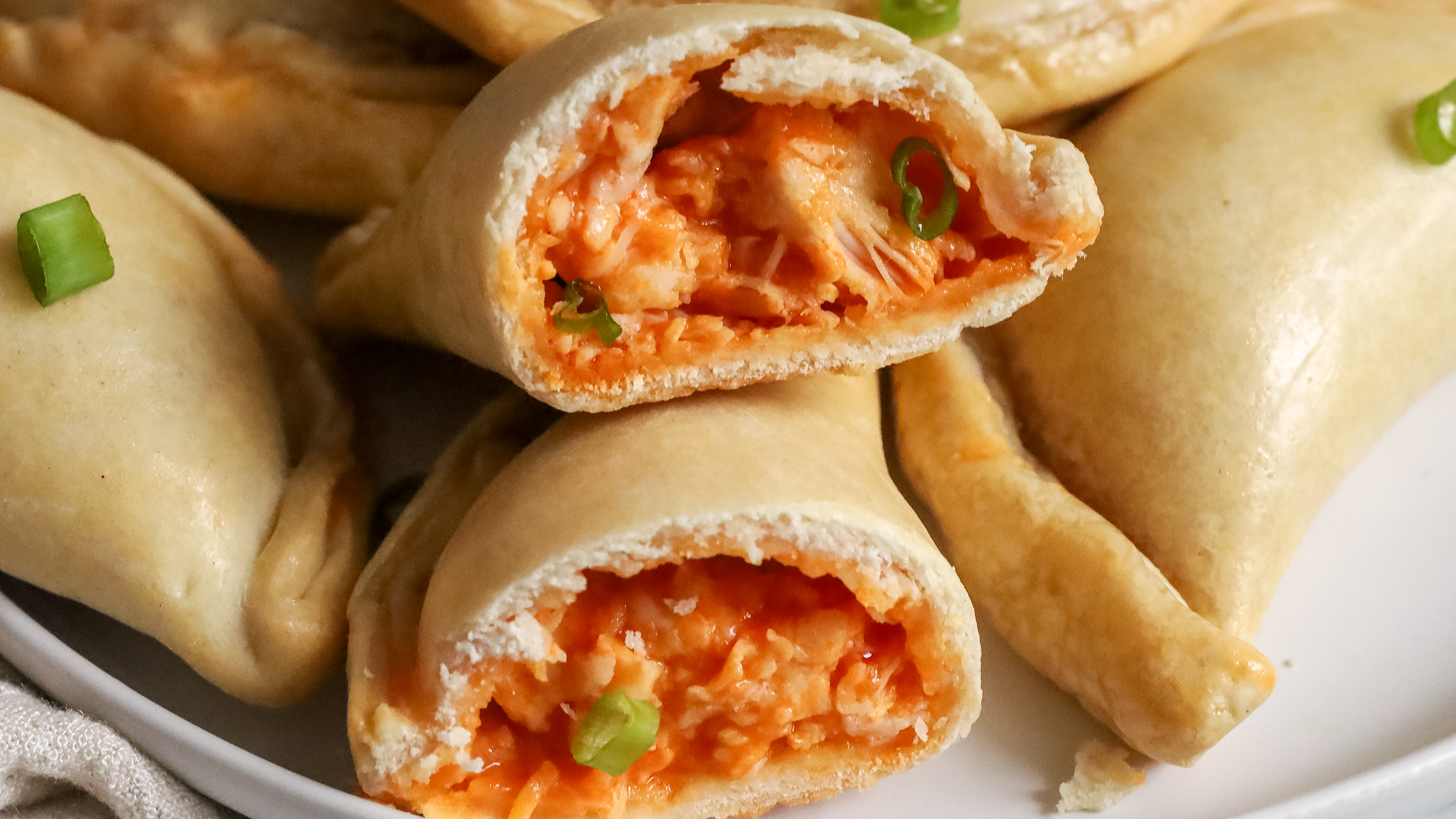 Buffalo chicken empanadas
