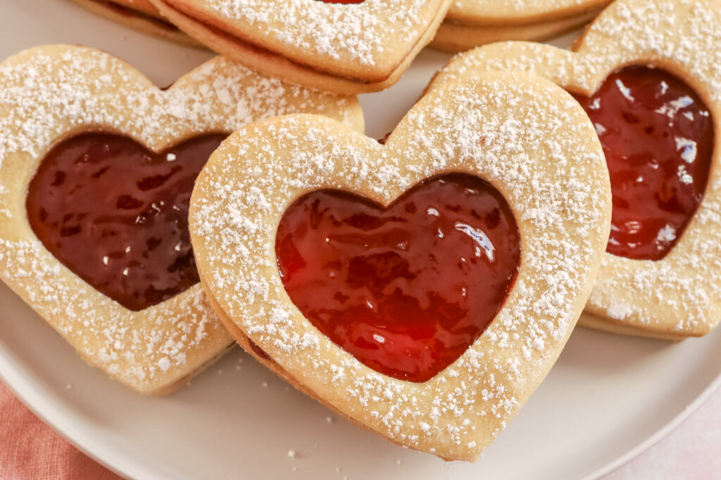 Valentine's day cookies