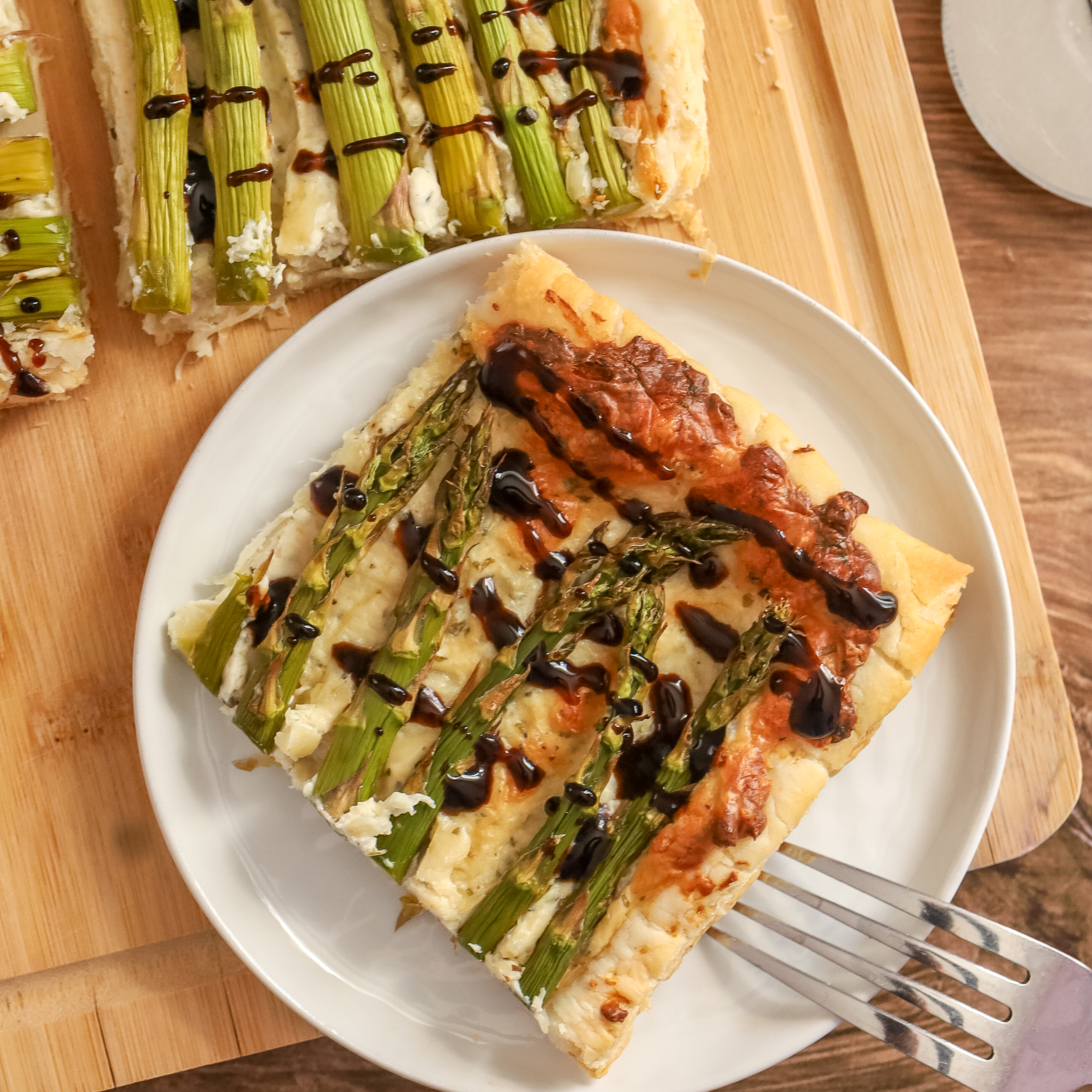 Asparagus tart