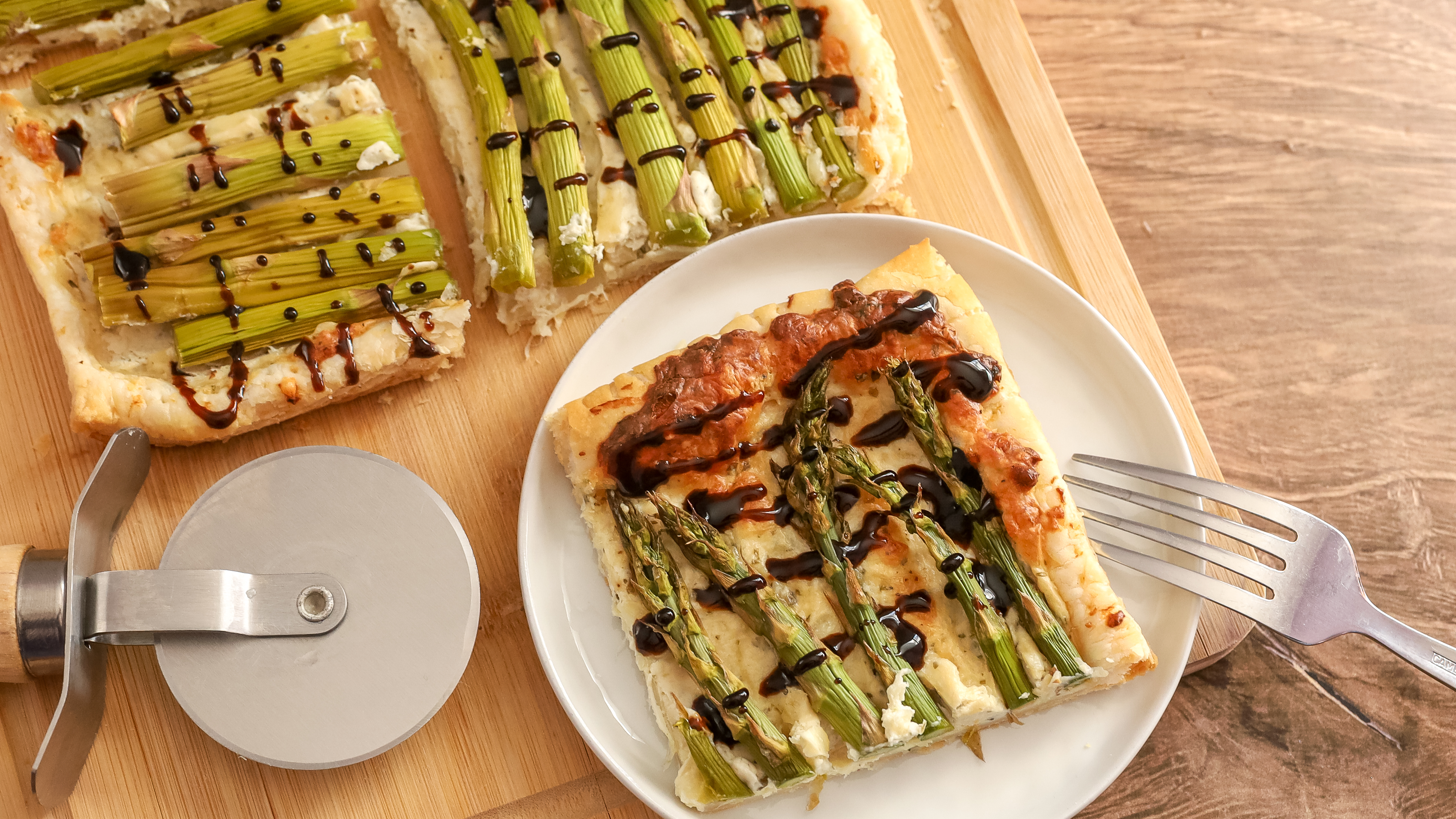 Asparagus tart