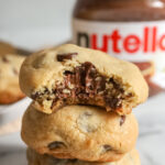 Chocolate chip nutella cookies