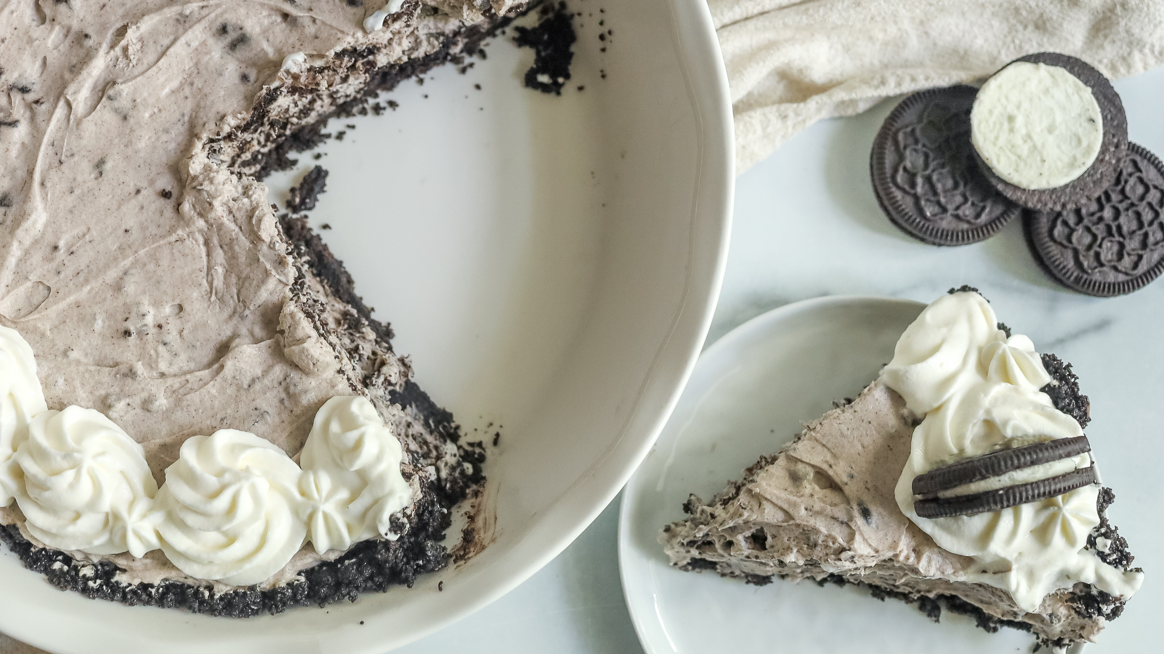 Oreo pie