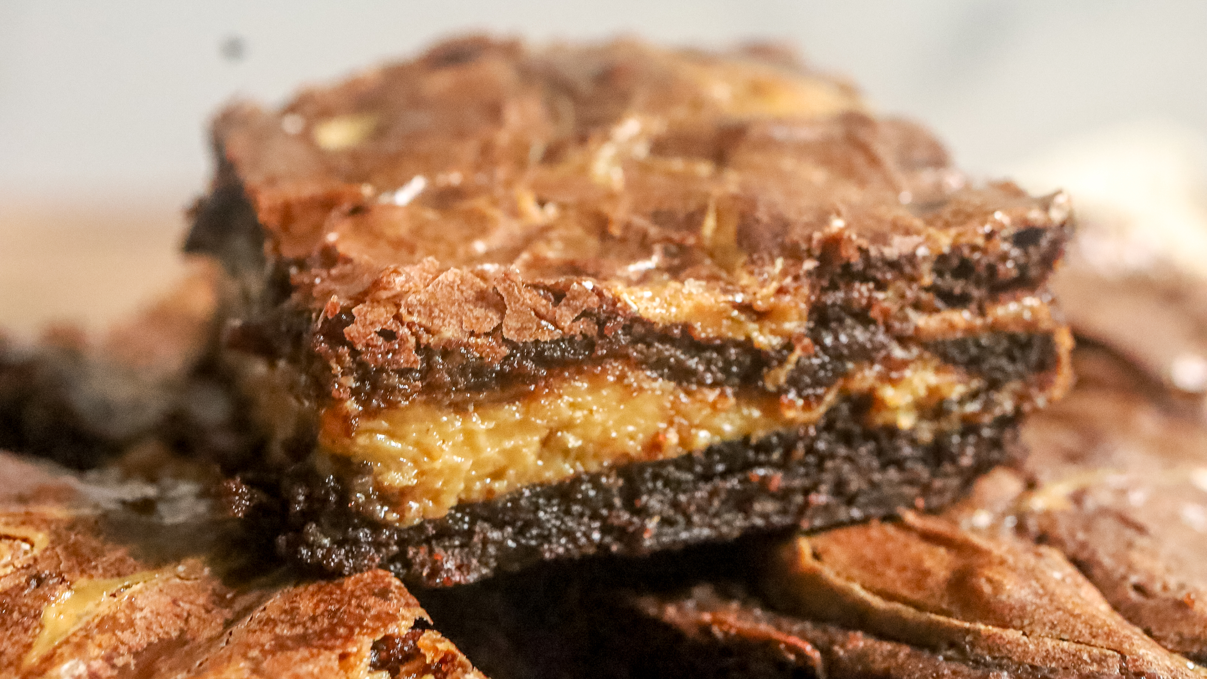dulce de leche brownies