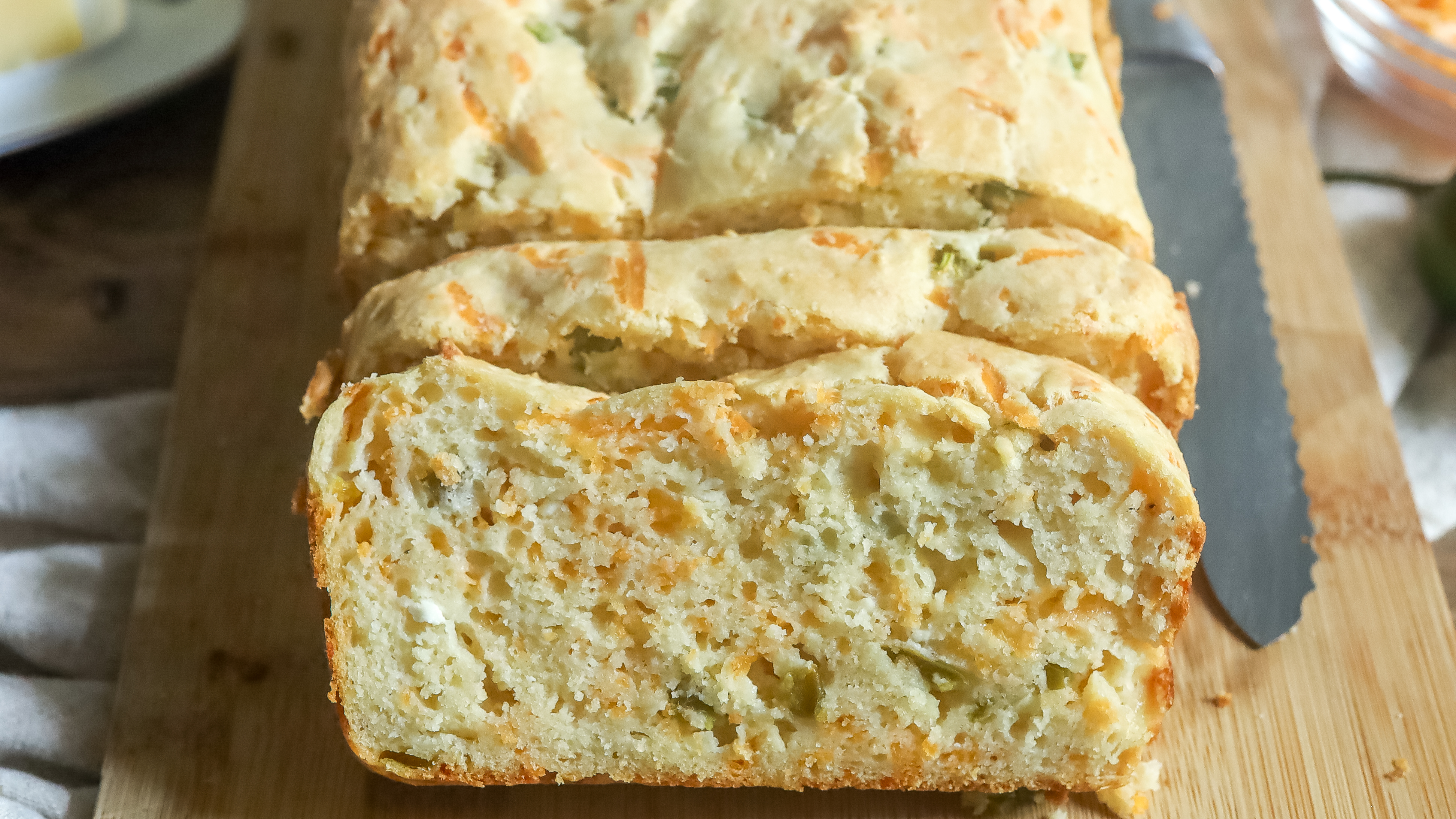 Jalapeno cheese bread