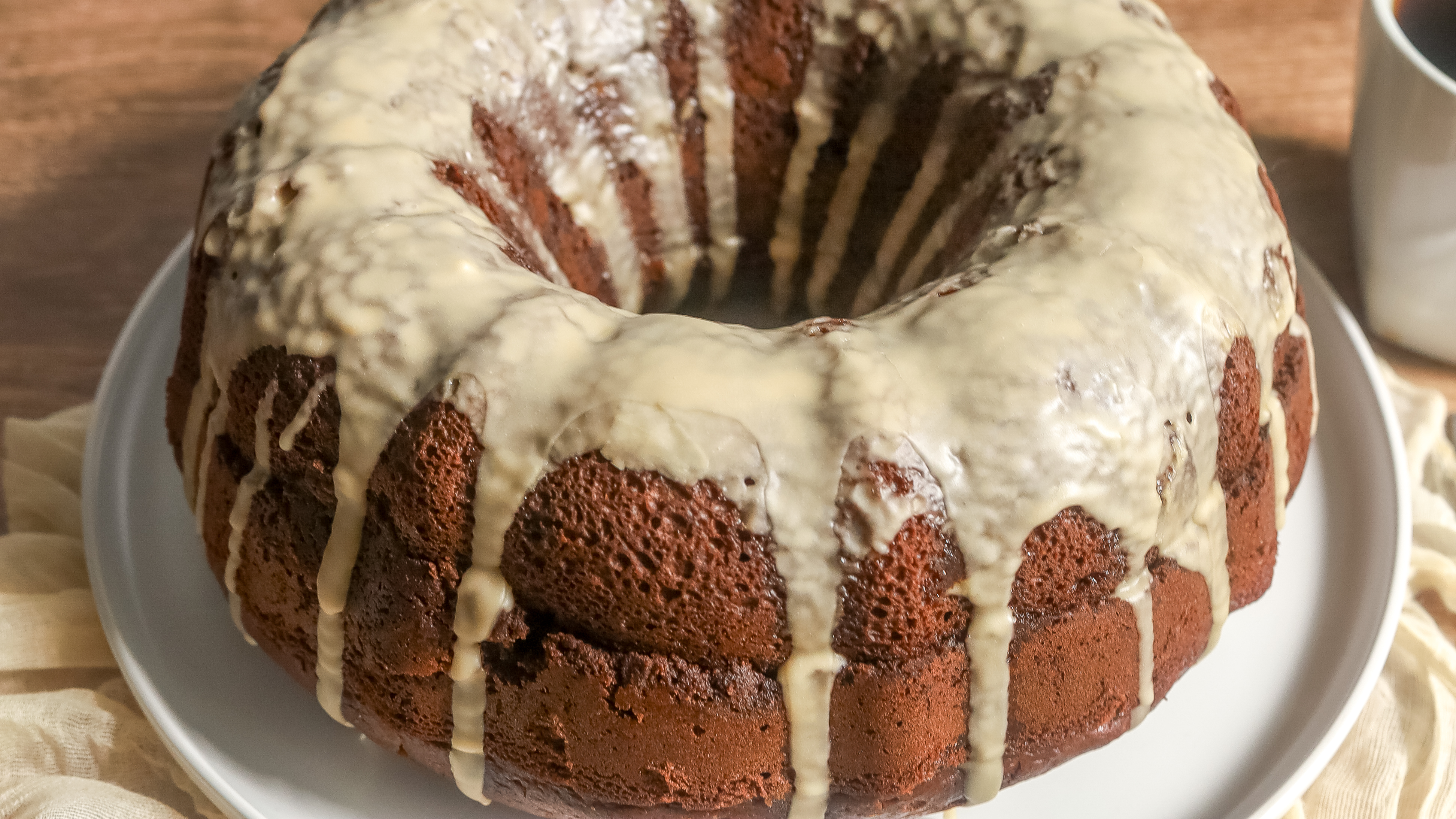 picture of mocha bundt cake
